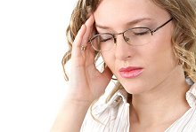 About Reflexology/Sleep Consultations. Library Image: Woman Headache